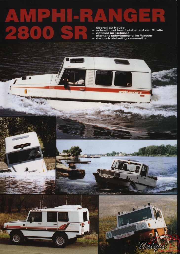 1991 Amphi Ranger Brochure Page 2